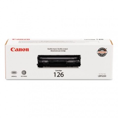 Canon 3483B001 (126) Toner, 2,100 Page-Yield, Black