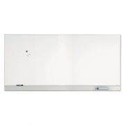 Iceberg Polarity Magnetic Dry Erase White Board, Coated Steel, 96 x 46, Aluminum Frame (31280)