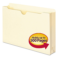 Smead Manila File Jackets, 1-Ply Straight Tab, Legal Size, Manila, 50/Box (SMD76470)