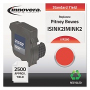 Innovera Remanufactured Red Postage Meter Ink, Replacement for IM-280 (ISINK2IMINK2), 2,500 Page-Yield