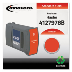 Innovera Compatible Red Postage Meter Ink, Replacement for WJ-220 (4127978B)