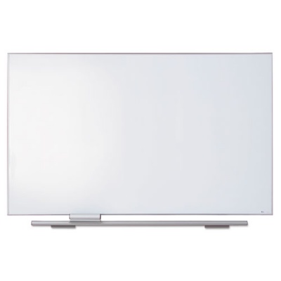 Iceberg Polarity Magnetic Porcelain Dry Erase White Board, 72 x 44, White Surface, Silver Aluminum Frame (31460)