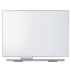 Iceberg Polarity Magnetic Porcelain Dry Erase White Board, 48 x 34, White Surface, Silver Aluminum Frame (31440)
