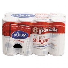N'Joy Pure Sugar Cane, 22 oz Canisters, 8/Pack (827820)
