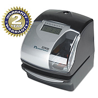Acroprint ES900 Atomic Electronic Payroll Recorder, Time Stamp and Numbering Machine, Digital Display, Black (ACP010209000)