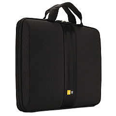 Case Logic Laptop Sleeve for Chromebook or Laptops, Fits Devices Up to 13", EVA, 14.25 x 1.87 x 11, Black (CLG3201246)