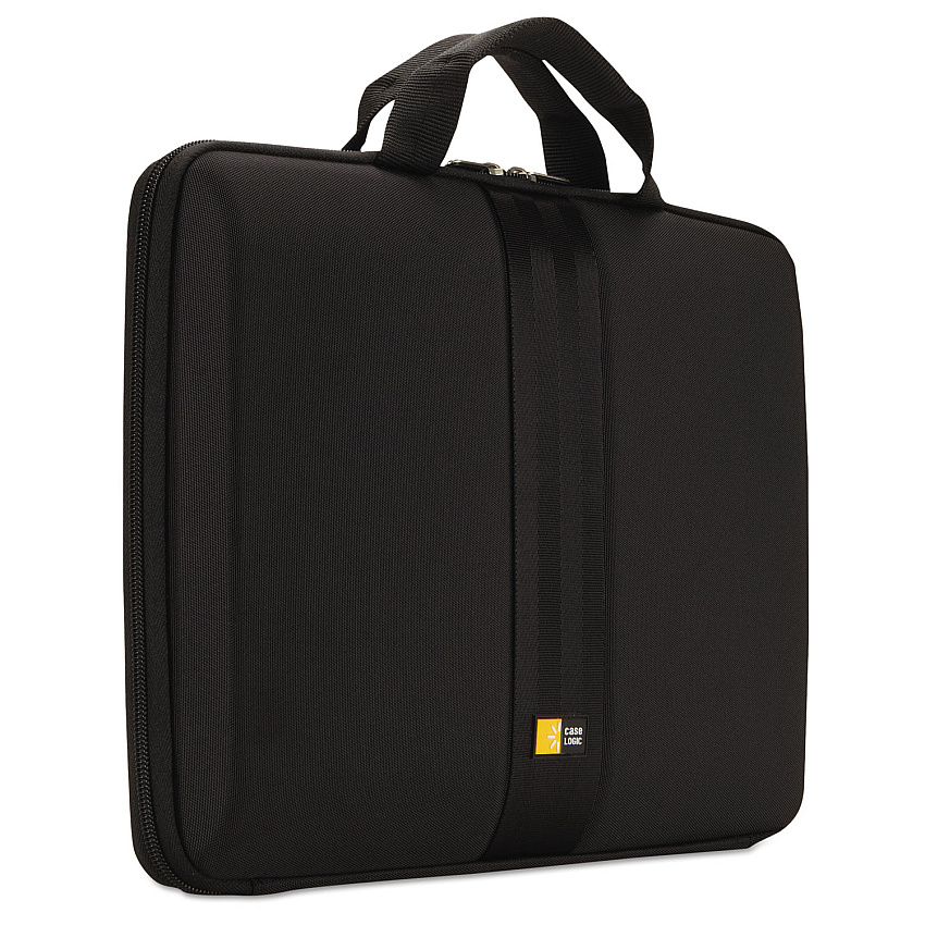 Case Logic Laptop Sleeve for Chromebook or Laptops, Fits Devices Up to 13", EVA, 14.25 x 1.87 x 11, Black (CLG3201246)