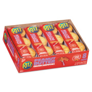 Nabisco Ritz Peanut Butter Cracker Sandwiches, 1.38 oz Pack (02104)