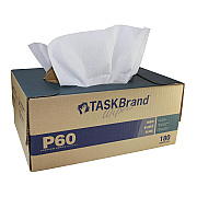 Taskbrand P60 Hydrospun Interfold Wiper, 11x16.75, 180/dc, Case Of 32400 (N-P060ITW)