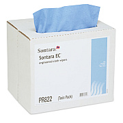 Sontara Ec Engineered-cloth Wipers, Blue, 12"x16.5", Creped, Interfold, 250/cs, Case Of 250 (M-PR822)
