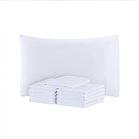 Host & Home Microfiber Pillowcase Standard White, Pack Of 12 (P-MFP-2030)