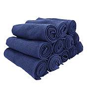 Cotton Salon Towel 16x28 Navy, Pack Of 12 (P-BB-1628-3NVY)