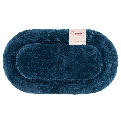 Elegance Oval Bath Rug - 24x40 - Blue, 1 Each (P-ELEOV-2440-BL)