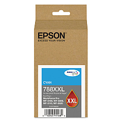 Epson T788XXL220 (788XXL) DURABrite Ultra XL PRO High-Yield Ink, Cyan