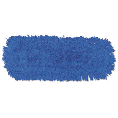 Rubbermaid Commercial Twisted Loop Blend Dust Mop, Synthetic, 24 X 5, Blue, Dozen (RCPJ353DZ)