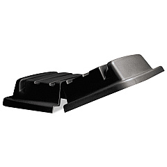 Rubbermaid Commercial Lid for 8 Cubic Feet Truck, Rectangular, 17.5w x 27.25d x 20h, Black (RCP4609BLA)