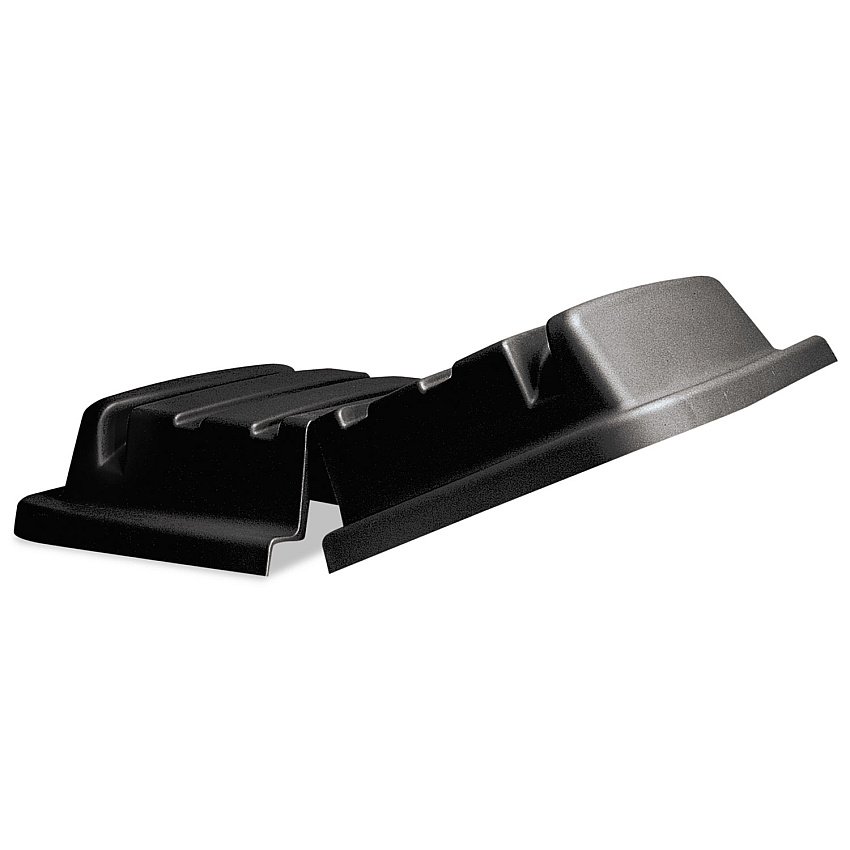 Rubbermaid Commercial Lid for 8 Cubic Feet Truck, Rectangular, 17.5w x 27.25d x 20h, Black (RCP4609BLA)