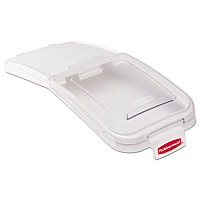 Rubbermaid Commercial ProSave Bin Replacement Lid and Scoop, For 3600-88 ProSave Bin, 12.13 x 29 x 1.9, Clear, Plastic (RCP9F77)
