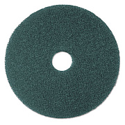3M Low-Speed High Productivity Floor Pads 5300, 22" Diameter, Blue, 5/carton (MMM08415)