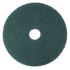 3M Low-Speed High Productivity Floor Pads 5300, 22" Diameter, Blue, 5/carton (MMM08415)