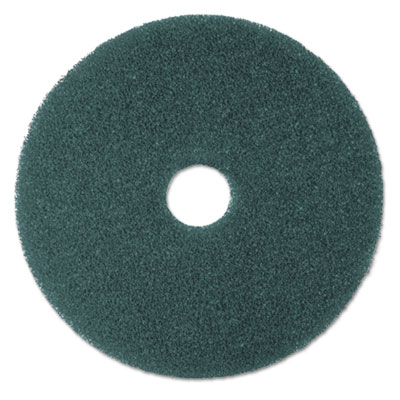 3M Low-Speed High Productivity Floor Pads 5300, 22" Diameter, Blue, 5/carton (MMM08415)