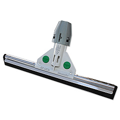 Unger Heavy Duty Water Wand with Socket and Twin Foam Rubber Blades, 30" Wide Blade, 4" Handle (UNGHM30A)