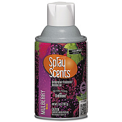 Chase Products Champion Sprayon SPRAYScents Metered Air Freshener Refill, Mulberry, 7 oz Aerosol Spray, 12/Carton (CHP5169)