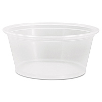 Dart Conex Complements Portion/Medicine Cups, 3.25 oz, Clear, 125/Bag, 20 Bags/Carton (DCC325PC)
