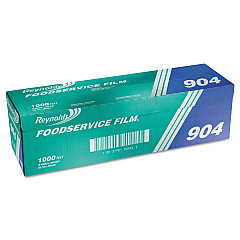 Reynolds Wrap PVC Film Roll with Cutter Box, 18" x 1,000 ft, Clear (RFP904)