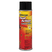 Enforcer Dual Action Insect Killer, For Flying/Crawling Insects, 17 oz Aerosol Spray, 12/Carton (AMR1047651)