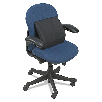DMI Lumbar Cushions, 14 x 3.88 x 13, Black (BGH55573010200)