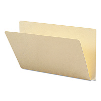 Smead Extended End Tab Manila Folders, Straight Tabs, Legal Size, 0.75" Expansion, Manila, 100/Box (SMD27250)