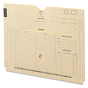 Smead Pxr7 X-Ray Jackets With Pockets, Straight Tab, Manila, 100/box (SMD66300)