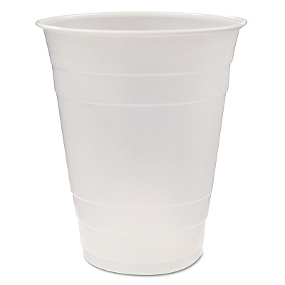Pactiv Evergreen Translucent Drink Cups, 16 oz, Clear, 80/Pack, 12 Packs/Carton (PCTYE160)