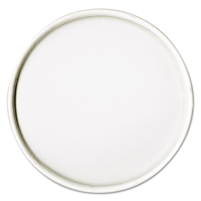 Solo Spiral-Wound Paper Hot Cup Lids, Fits 16 oz Cups, White, 25/Sleeve, 20 Sleeves/Carton (SCCCA16A)