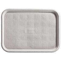 Chinet Savaday Molded Fiber Flat Food Tray, 1-Compartment, 16 x 12, White, Paper, 200/Carton (HUH20803CT)