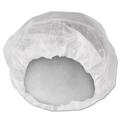 KleenGuard A10 Bouffant Caps, Medium, White, 200 Pack, 3 Packs/Carton (KCC36900)