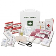 AbilityOne 6545006561093, SKILCRAFT, First Aid Kit, Industrial/Construction, 8-10 Person Kit, 169 Pieces, Metal Piece