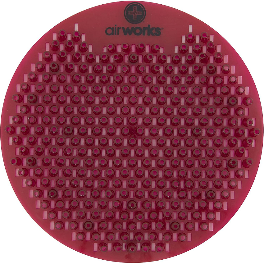 Airworks Splash Free Urinal Screen Orchard Spice 10/box, Box Of 10 (AWSFUS230-BX)