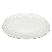 Dart Non-Vented Container Lids, Clear, Plastic, 100/Pack, 10 Packs/Carton (DCC6CLR)