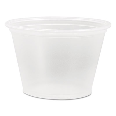 Dart CONEX COMPLEMENTS PORTION/MEDICINE CUPS, 2.5 OZ, CLEAR, 125/BAG, 20 BAGS/CARTON (DCC250PC)