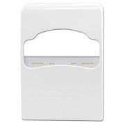 HOSPECO Health Gards Quarter-Fold Toilet Seat Cover Dispenser, 8.75 X 2 X 12, White (HOSHG2)