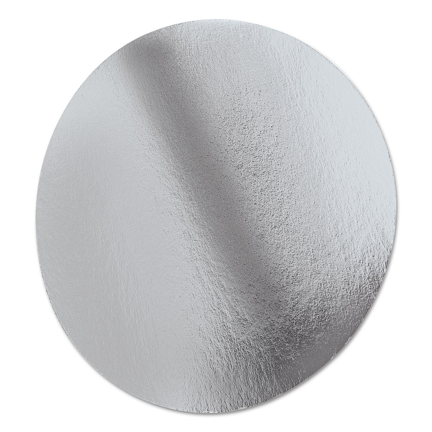 HFA Foil Laminated Board Lids, 8.25 Dia, Silver, Aluminum, 500/Carton (HFA2058L)