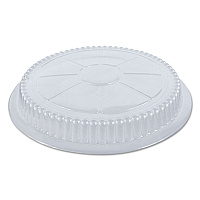 HFA Plastic Dome Lid, 8.25" Diameter x 0.88"h, Clear, 500/Carton (HFA2058DL)
