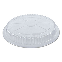 HFA Plastic Dome Lid, 8.25" Diameter x 0.88"h, Clear, 500/Carton (HFA2058DL)