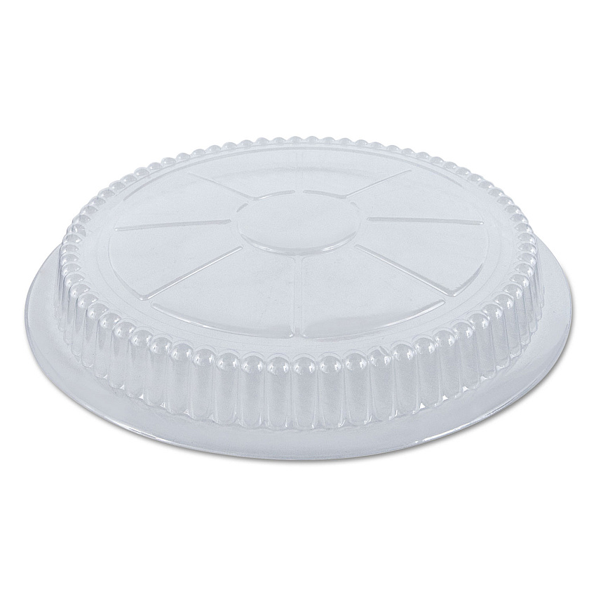 HFA Plastic Dome Lid, 8.25" Diameter x 0.88"h, Clear, 500/Carton (HFA2058DL)