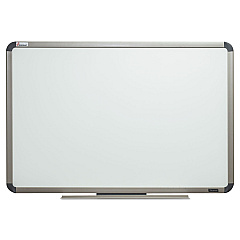 AbilityOne 7110016222117, SKILCRAFT Total Erase White Board, 24 x 18, White Surface, Silver Titanium Frame