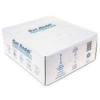 Inteplast Group Food Bags, 5.5 gal, 10" x 8" x 24", Clear, 500/Carton (IBSPB100824XH)