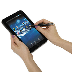 Targus Stylus for Tablets, iPad, iPhones and Smartphones, Black (TRGAMM01TBUS)