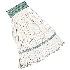 AbilityOne 7920015133303, SKILCRAFT Rough-N-Ready Looped End Mop Head, Medium, White
